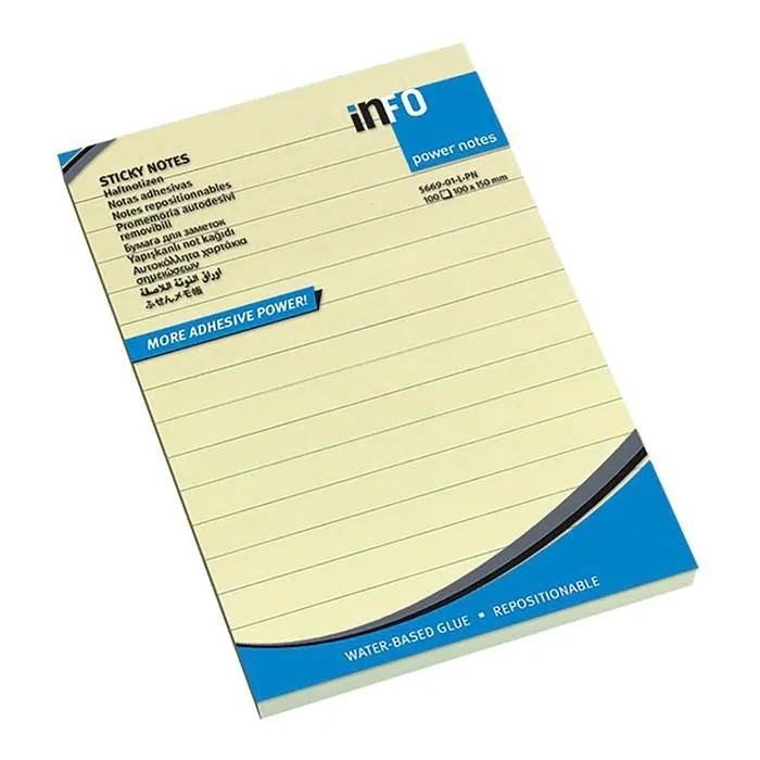 Notis extra starka linjerad 100x150mm - 3