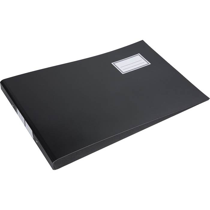 Ringpärm Papp 29mm A3L svart - 2