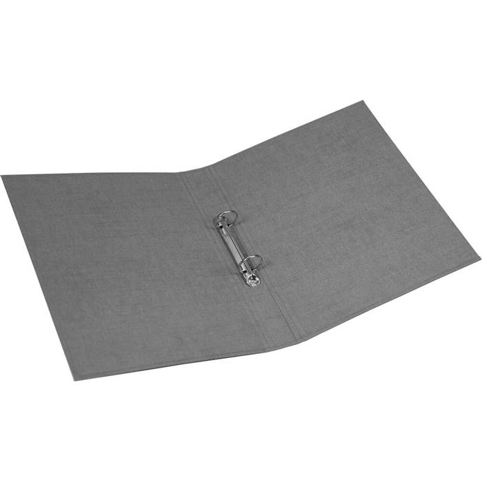Ringpärm Bigso canvas grå - 2