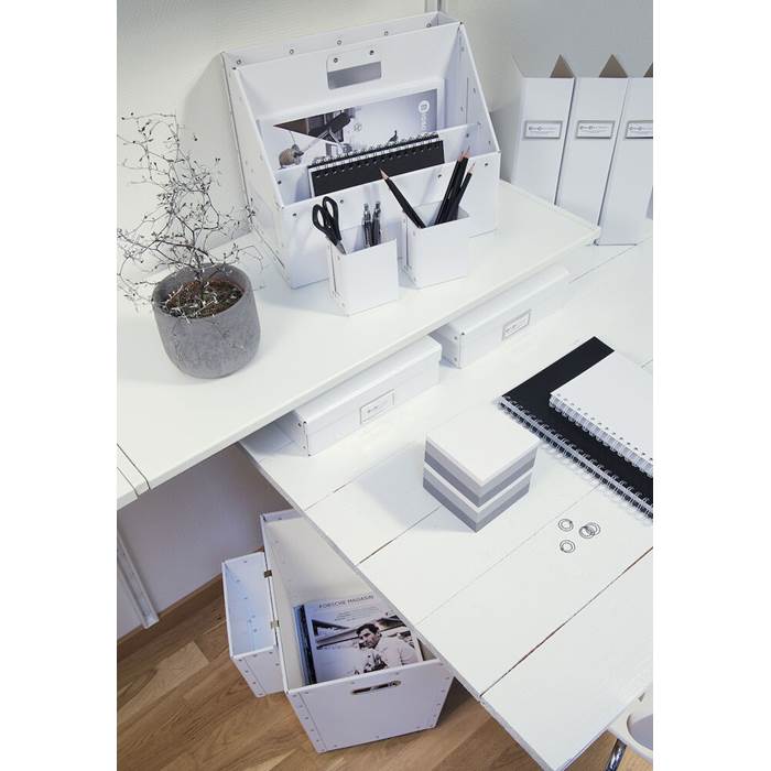 Förvaringsbox / Brevbox Bigso Pluto vit - 2