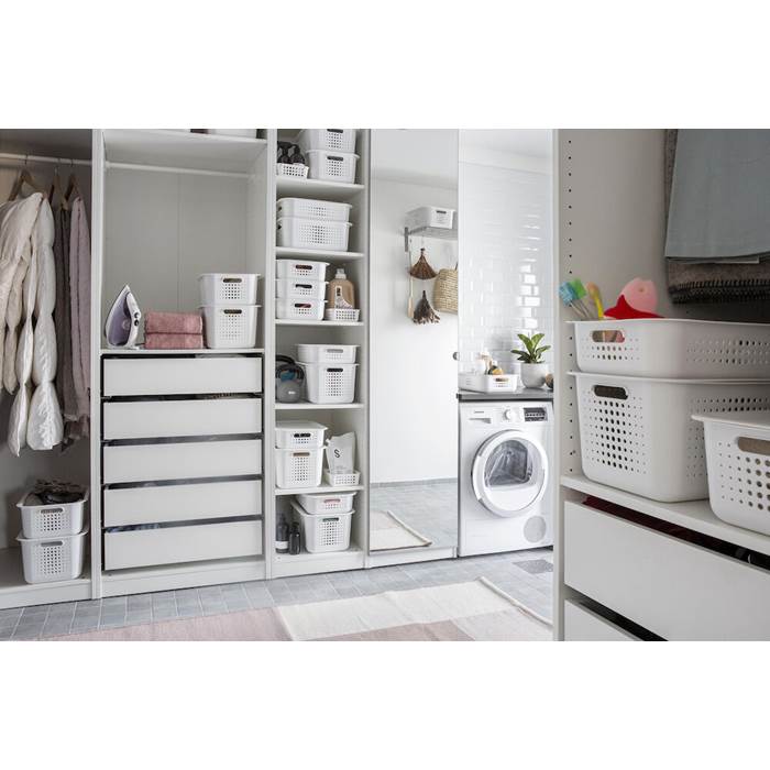 Förvaringslåda SmartStore Basket 20 vit - 9