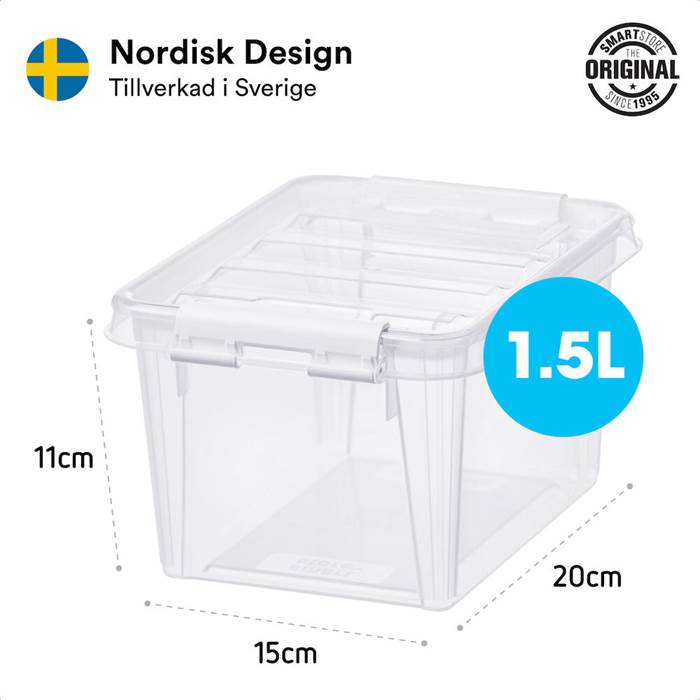 Förvaringsbox SmartStore Classic 1,5 / 1,3 liter - 5