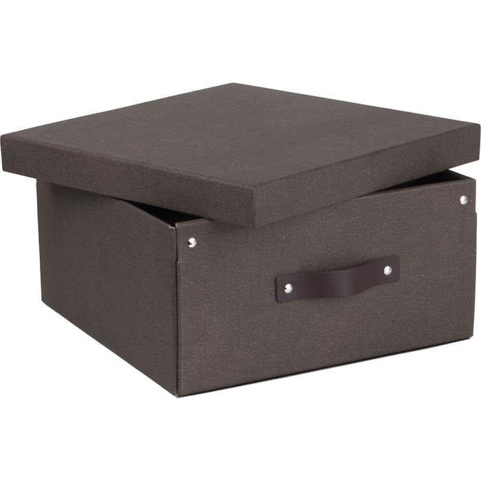 Förvaringsbox Bigso Levi canvas brun - 2