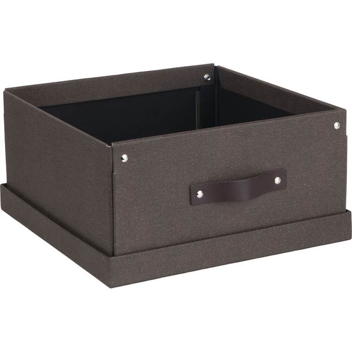 Förvaringsbox Bigso Levi canvas brun - 3