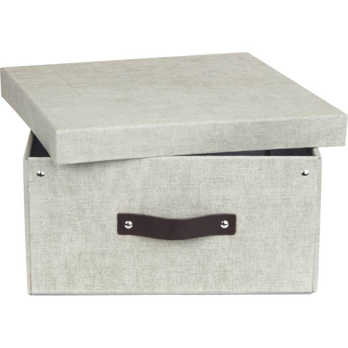 Förvaringsbox Bigso Levi canvas linen - 3