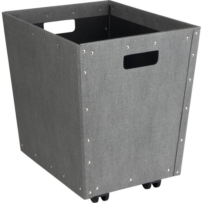 Papperskorg Bigso Tellus canvas grå - 2
