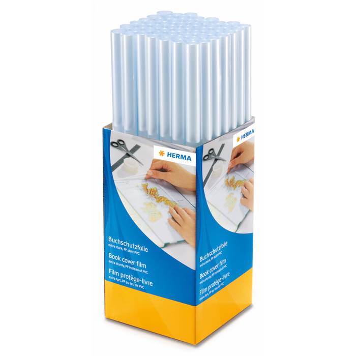 Bokplast 40 cm x 2 m transparent - 2