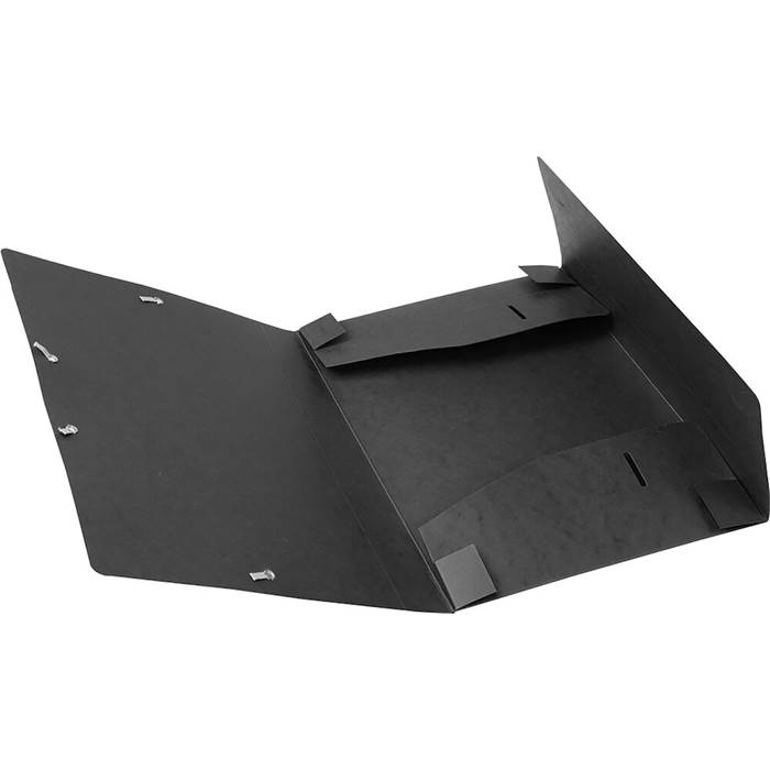 Dokumentbox A4 papp 25mm svart - 3