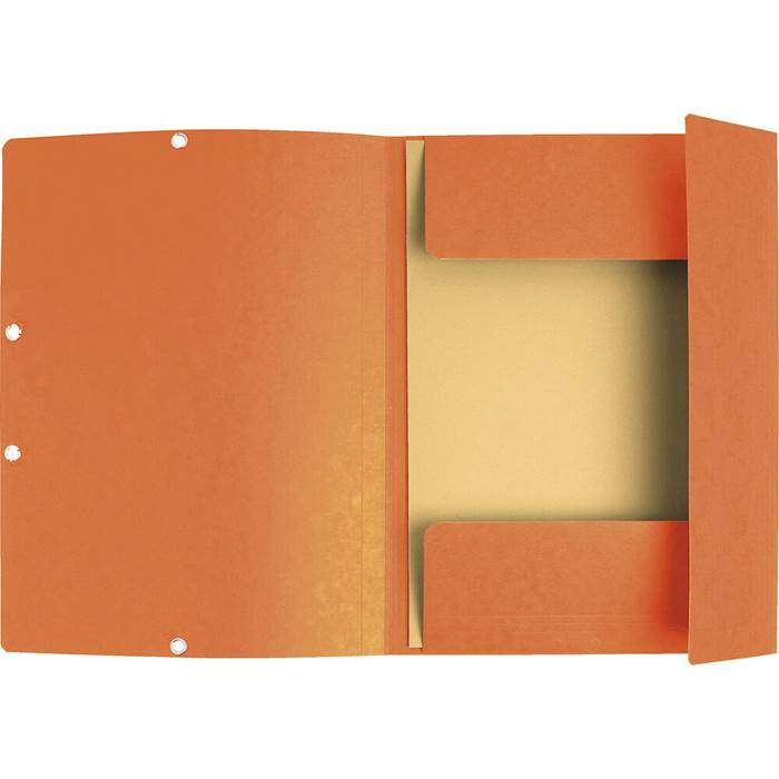 Snoddmapp A4 3-klaff orange - 2