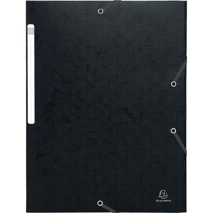 Snoddmapp A4 600g 3-klaff svart