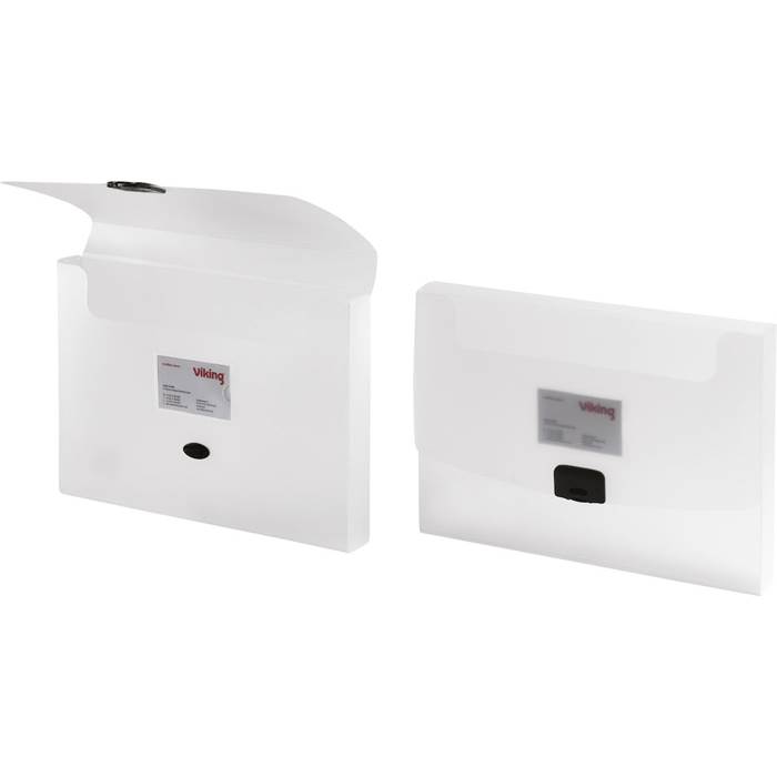 Dokumentbox Office Depot A4 250 ark transparent vit - 2
