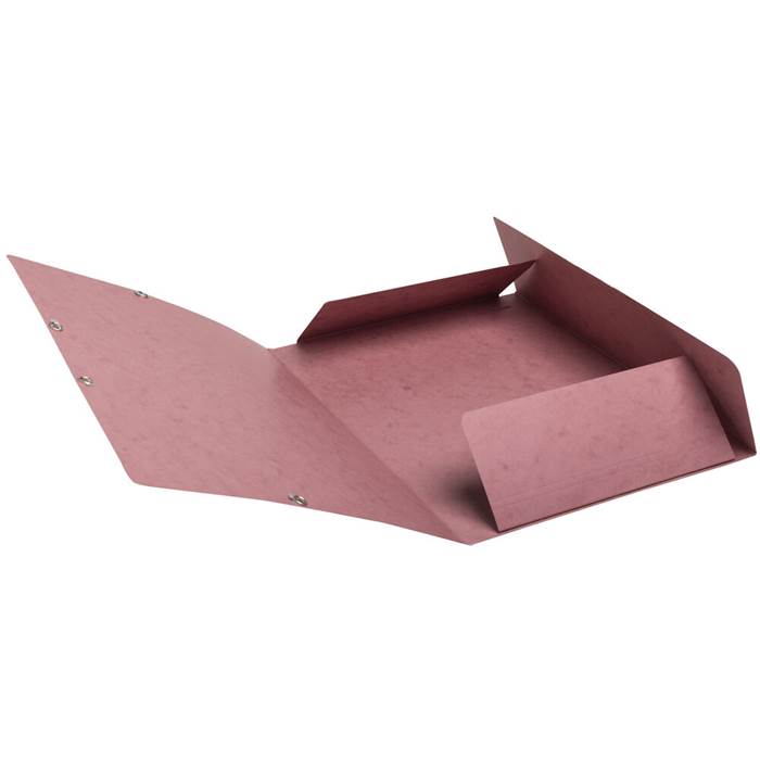 Snoddmapp A4 3-klaff Antique pink - 3