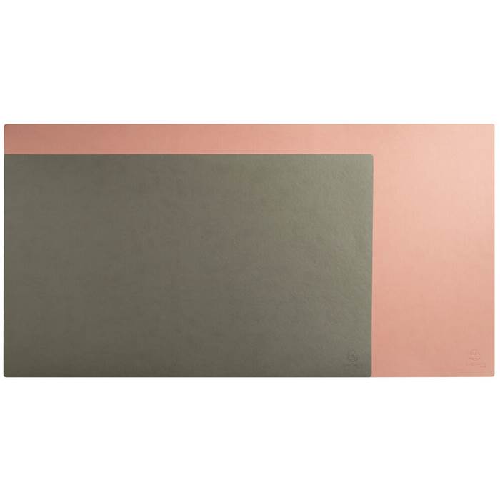 Skrivbordsunderlägg PU 40x80 cm Nude/grey - 10