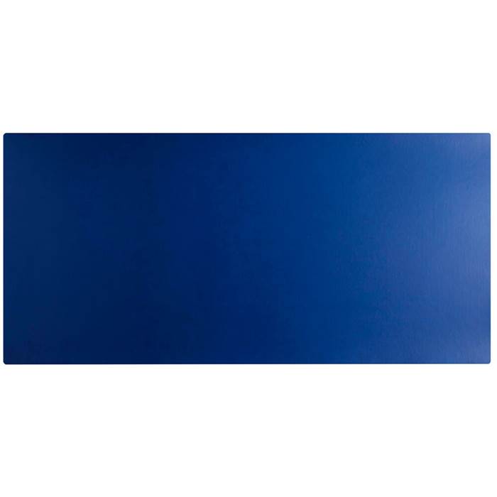 Skrivbordsunderlägg PU 40x80 cm Light blue/navy blue - 3