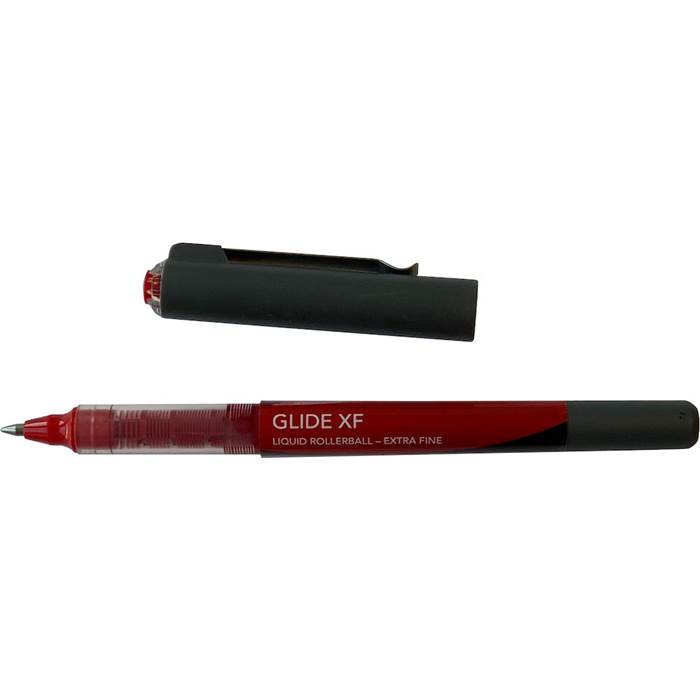 Rollerballpenna Glider X-tra Fine röd - 2