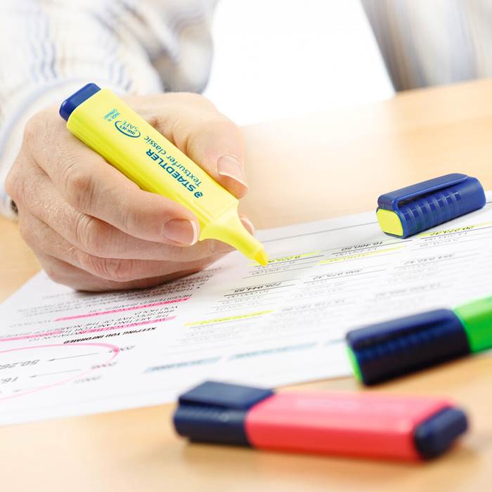 Överstrykningspennor Staedtler 364 - Textsurfer Classic 8/fp - 7