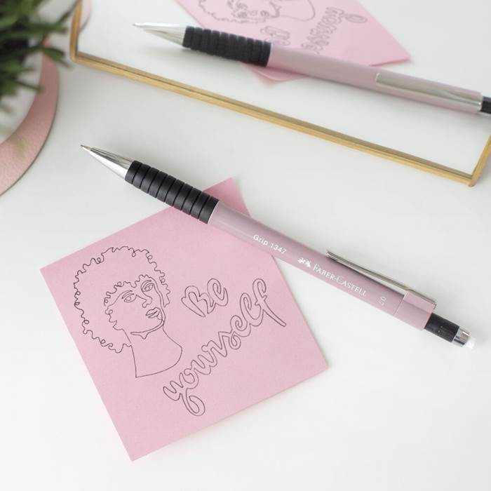Stiftpenna Grip 1347 0,7 rosa - 3