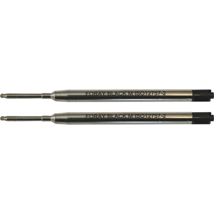 Kulspetspatron Foray svart 2 st/fp - 2