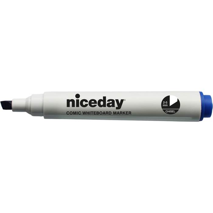Whiteboard-penna snedskuren blå - 2