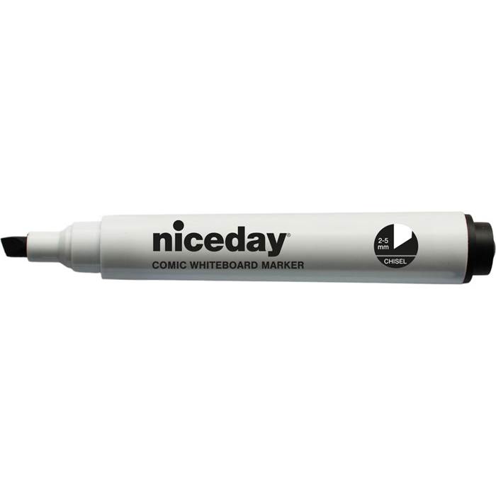 Whiteboard-penna snedskuren svart - 2