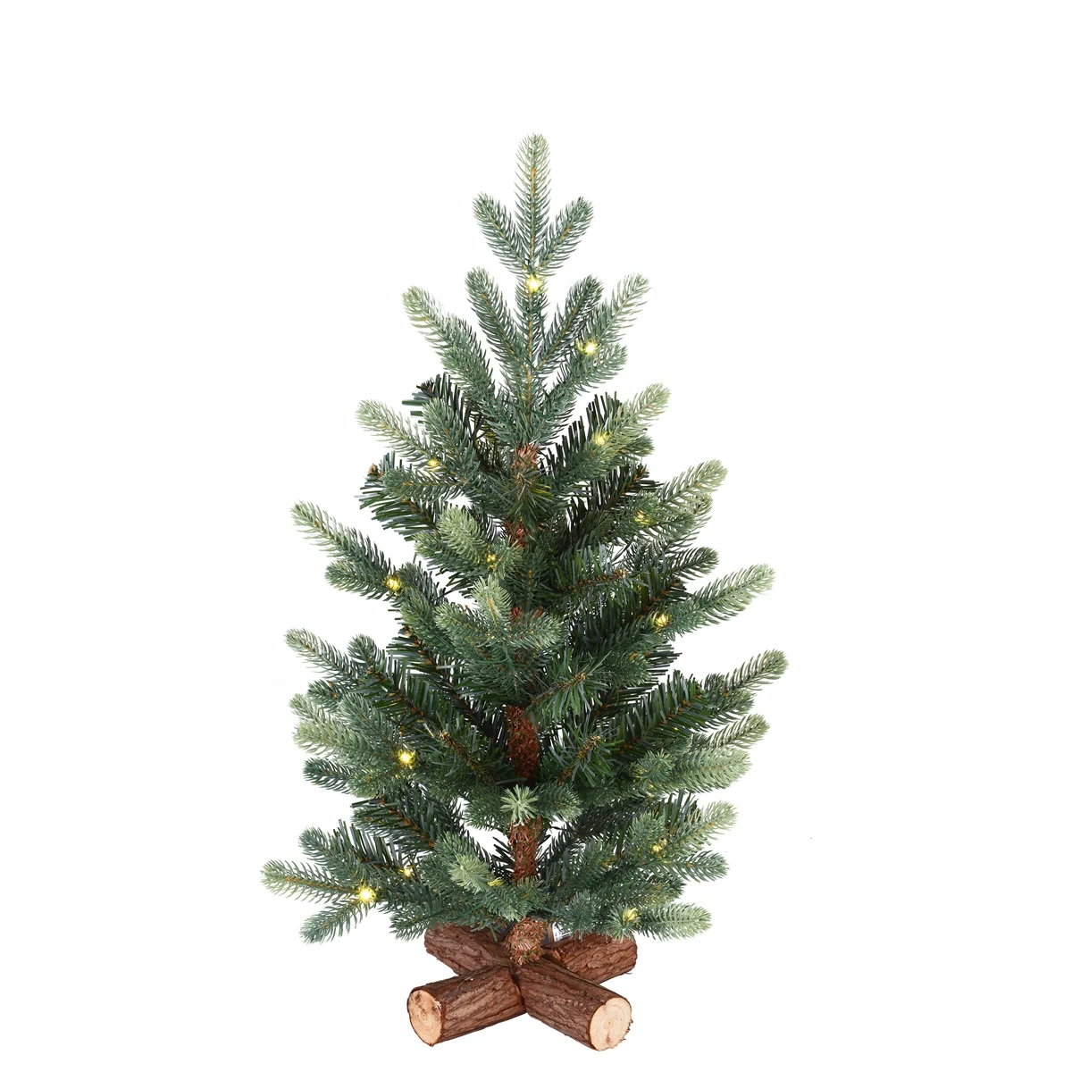 Bordsgran Bergen med LED-belysning, 60cm