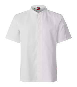 Kockskjorta - unisex vit