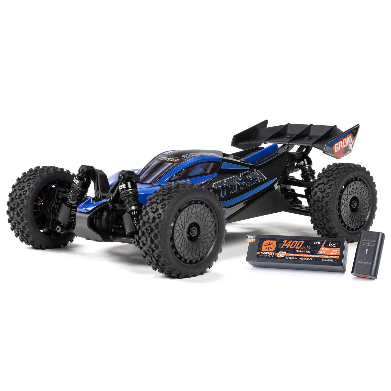 Arrma ARA2306 1/14 TYPHON GROM 223S DSC 4X4 RTR Brushless Buggy