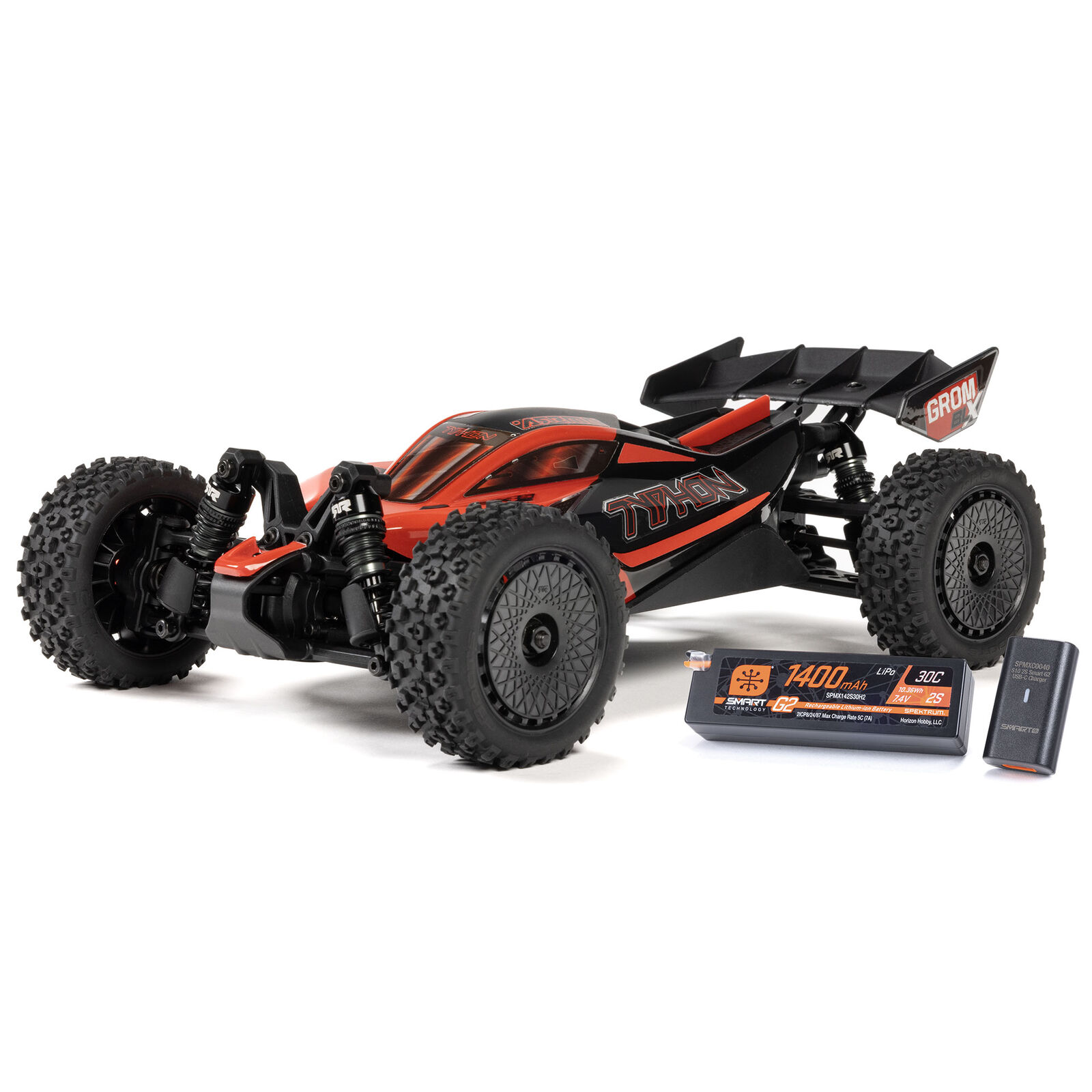 Arrma ARA2306 1/14 TYPHON GROM 223S DSC 4X4 RTR Brushless Buggy - 2