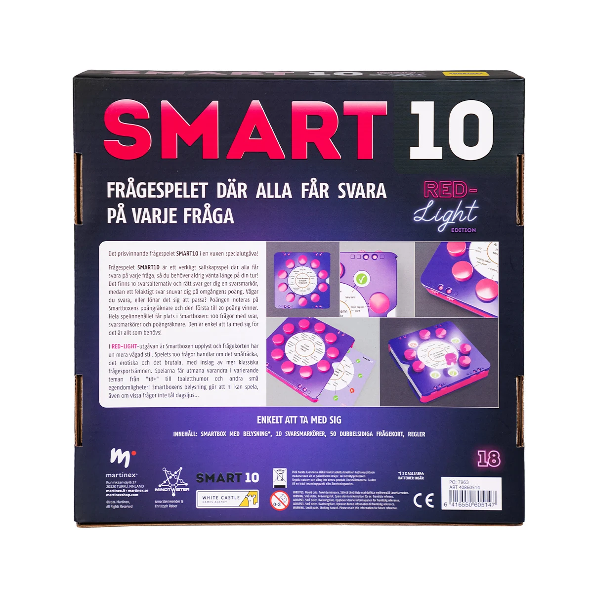 Smart 10 Red Light Edition (swe) - 2