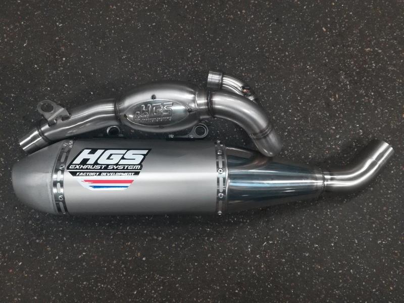 HGS Avgassystem 4T komplett set new design RM-Z250 19-