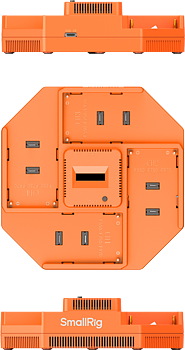 Smallrig  4837 NP-F 4-kanal batteri laddare
