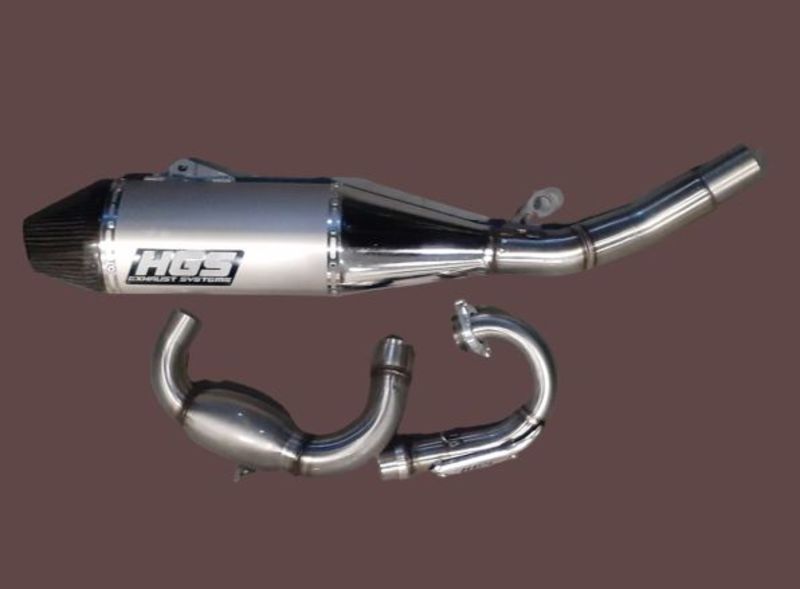 HGS Avgassystem 4T komplett new design YZF250 19-23 XX250F 21-24