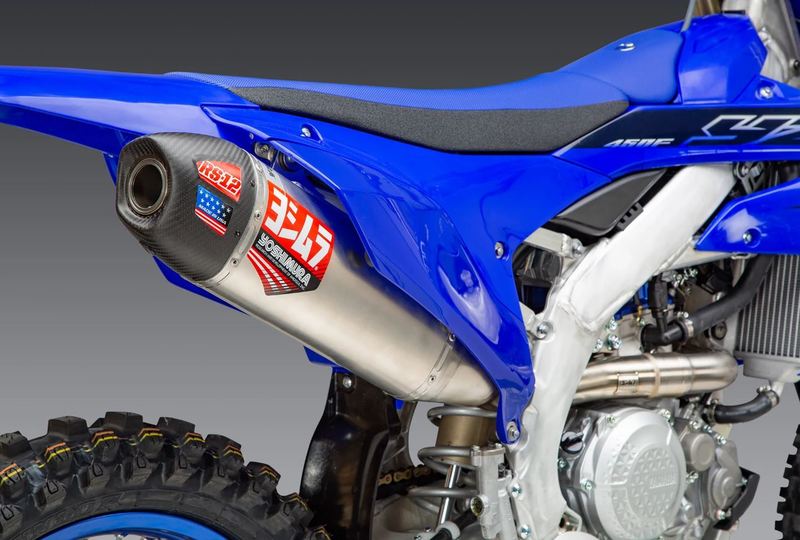 Yoshimura YZ450F 23 RS-12 Stainless Full Exhaust, FS SS/AL/CF - 2