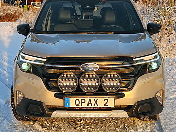 Q-LIGHT II Subaru Forester 25- Frontbar for up to 3pcs of auxiliary lights