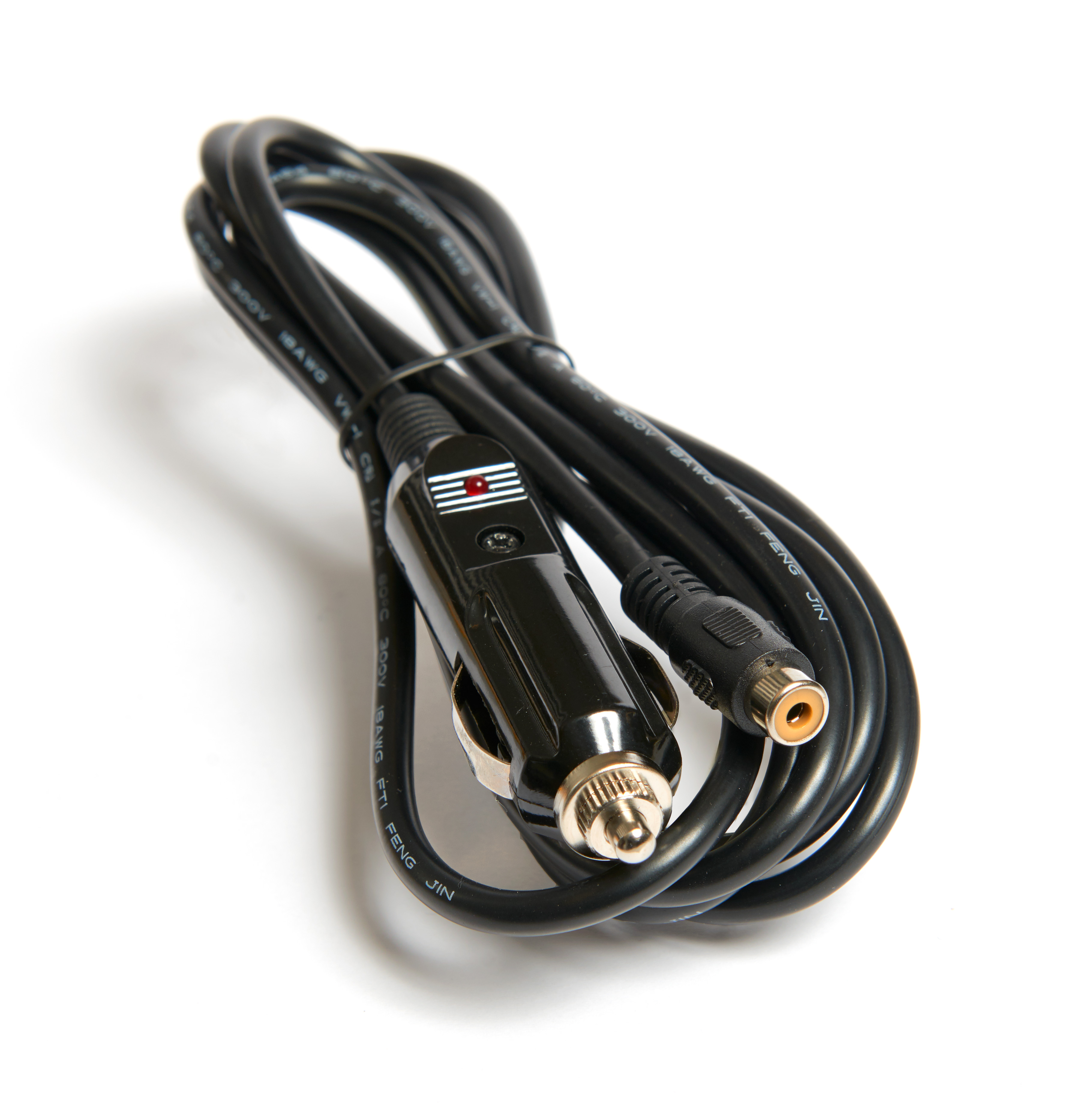 ASTROTEC KABEL FÖR VÄRMEBAND -  CIGGPLUGG TILL RCA