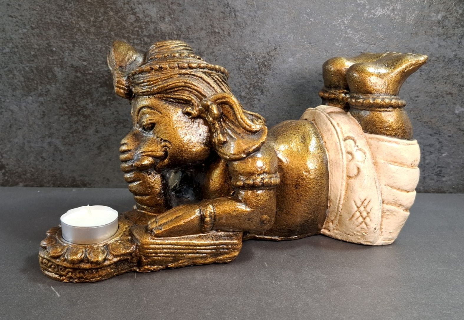 Relaxed Ganesh, 30cm - 4