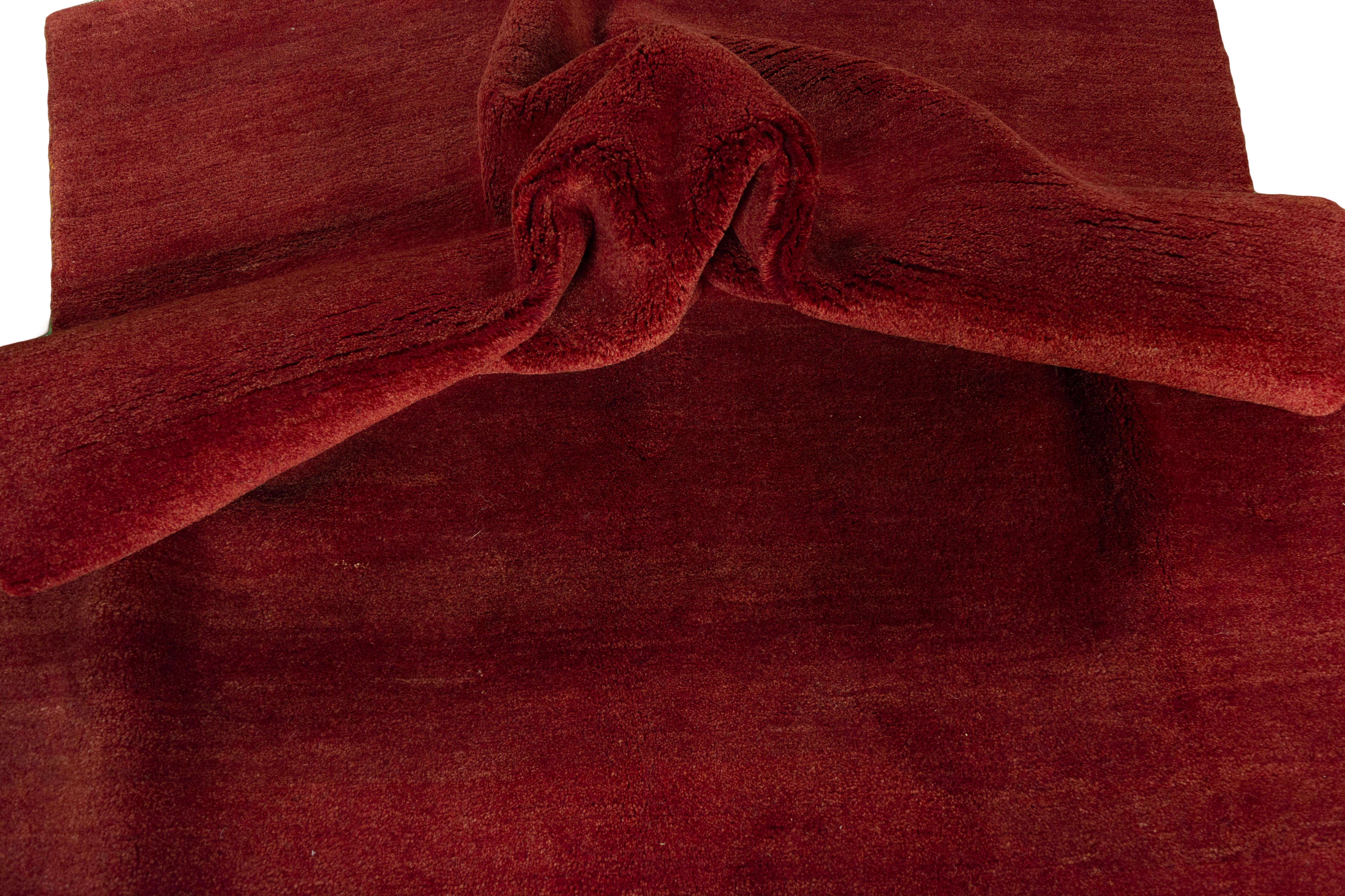 Gabbeh Fine Röd 156x201cm - 8