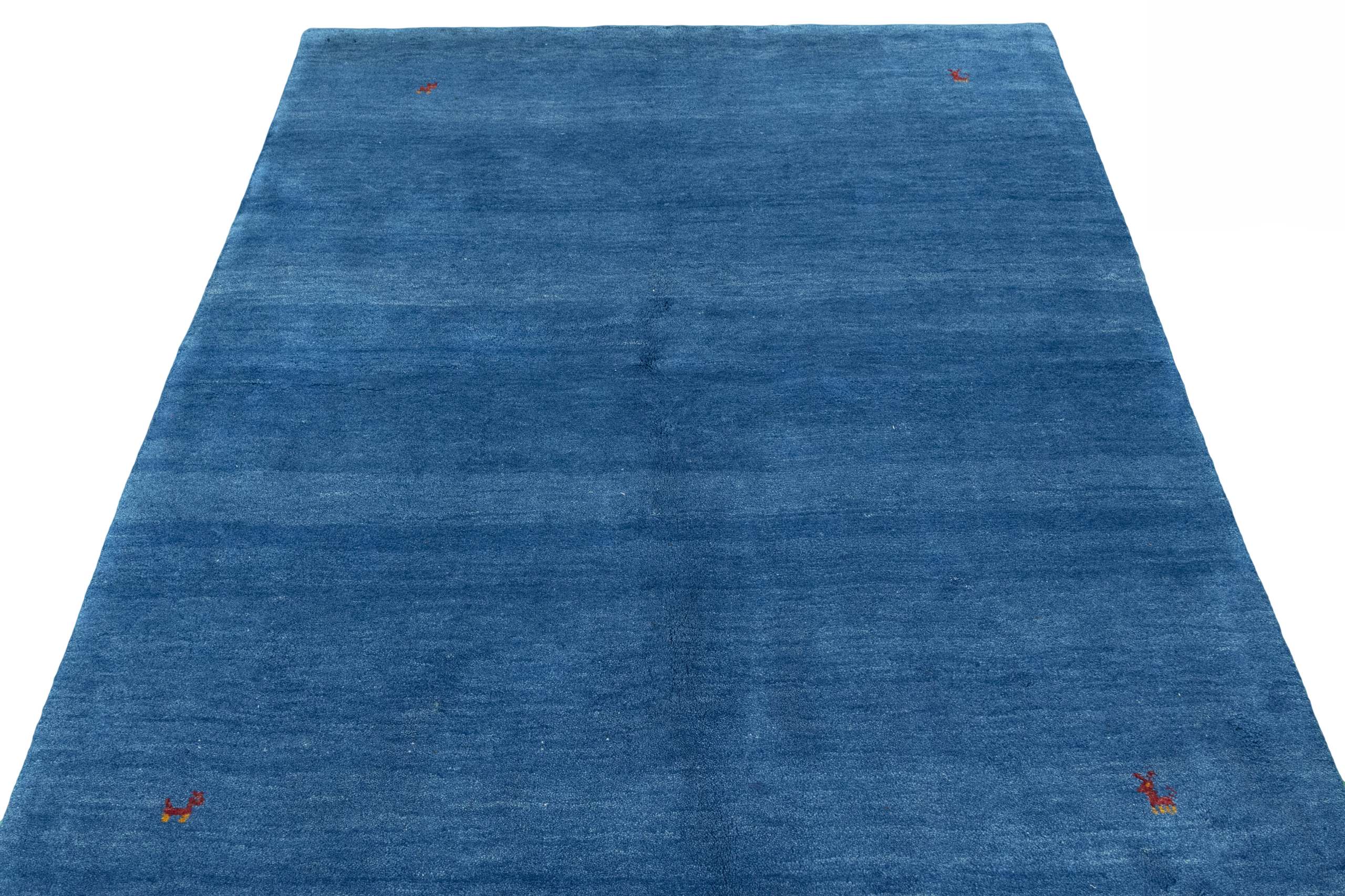 Gabbeh Fine Blå 155x207cm - 4