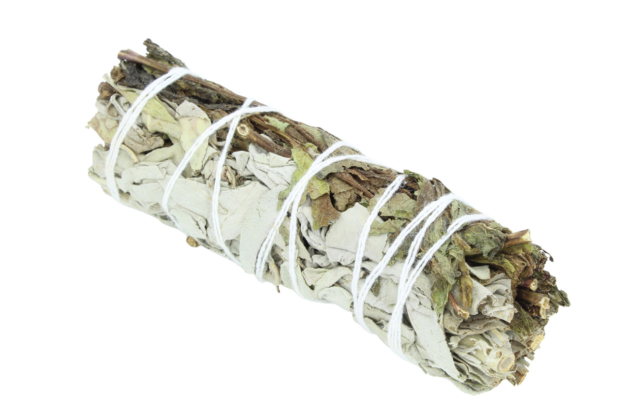 Vit Salvia / Pepparmynta  Smudge - 30gram
