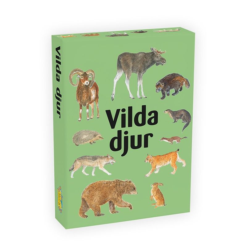 Vilda djur kortspel