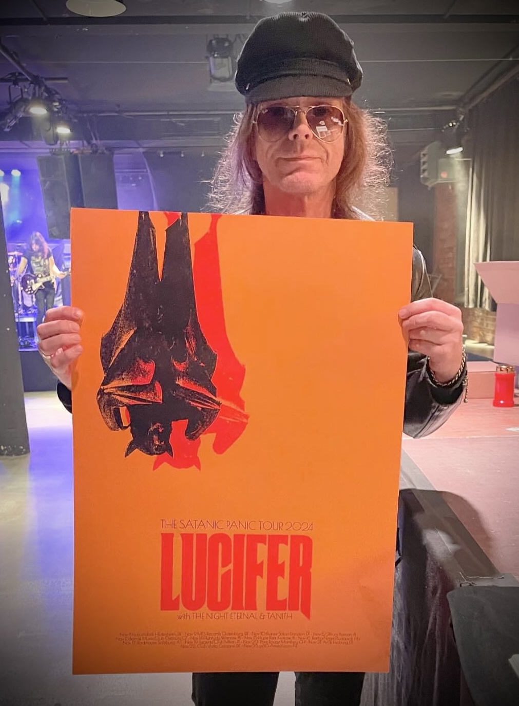 LUCIFER - THE SATANIC PANIC TOUR 2024, POSTER - 2