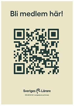 Bli medlem här! – A4 med QR-kod - pdf