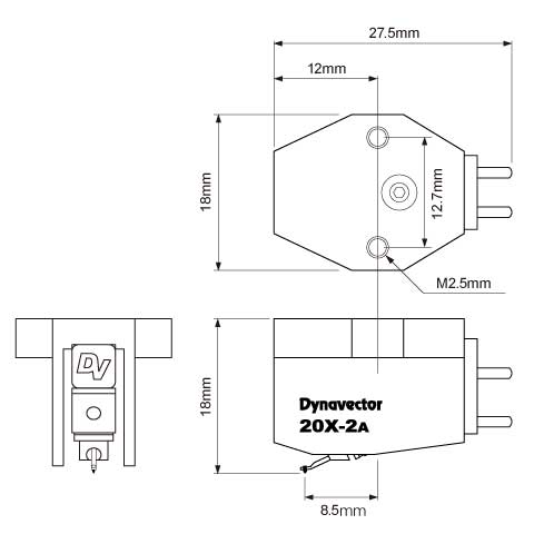 Dynavector 20X2A MC Pickup - 4