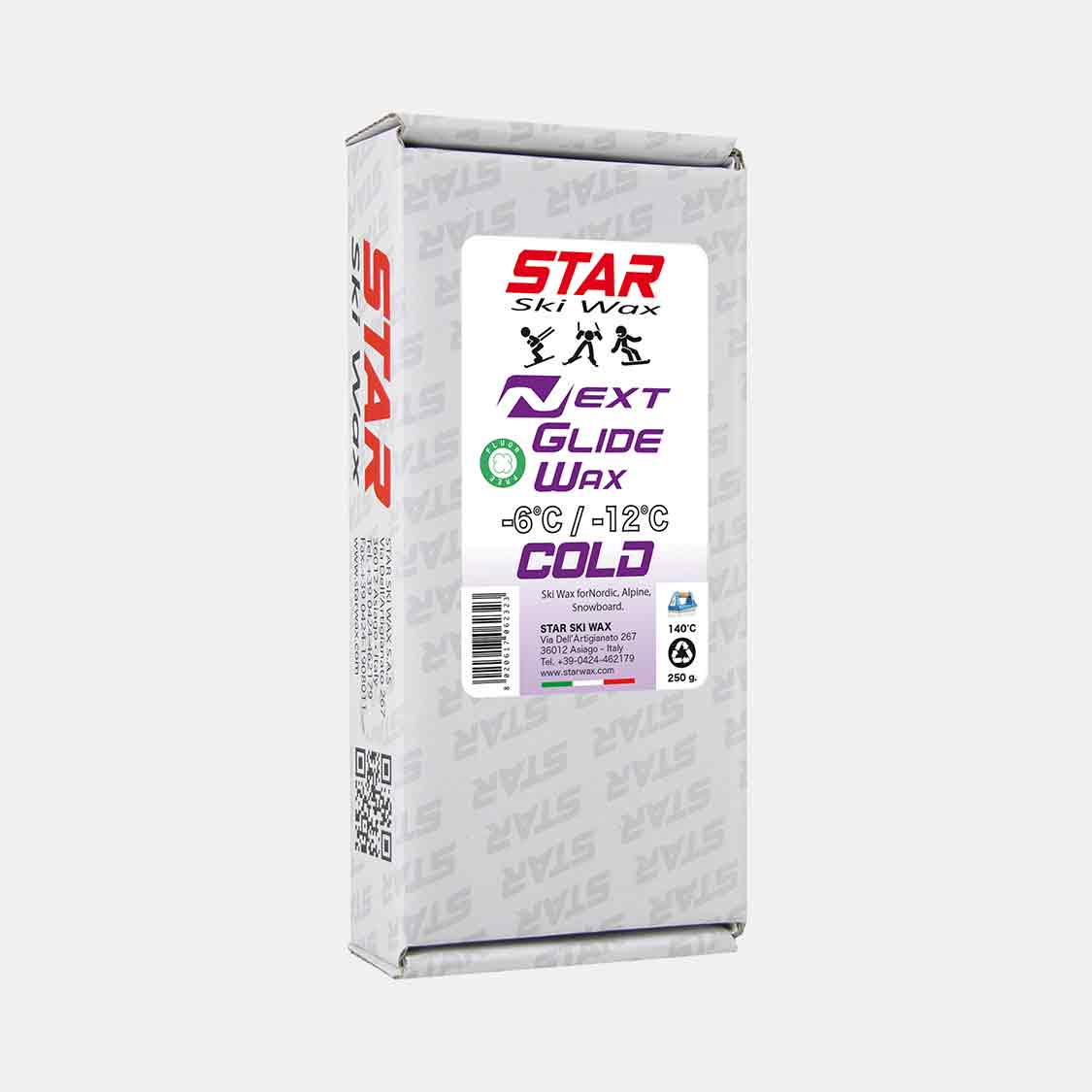 Star Ski Wax - Next Glide Wax Cold 250g