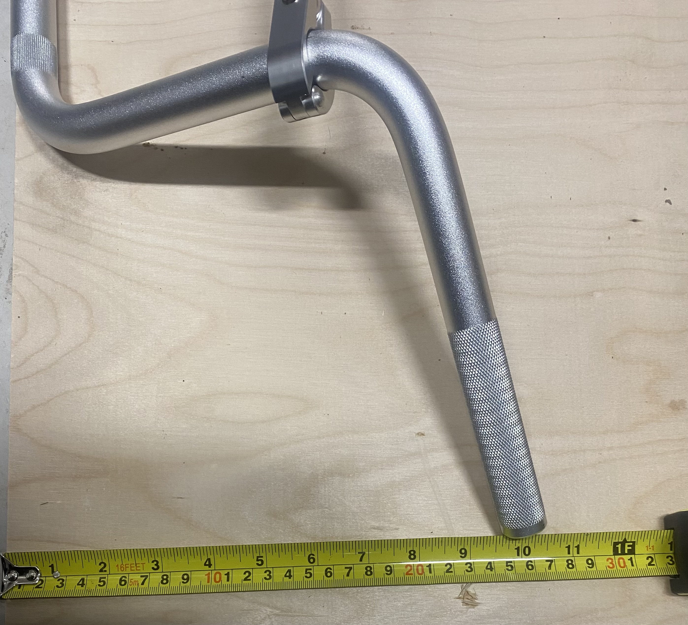 Steering handle silver - 2