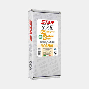 Star Ski Wax - Next Glide Wax Warm 250g