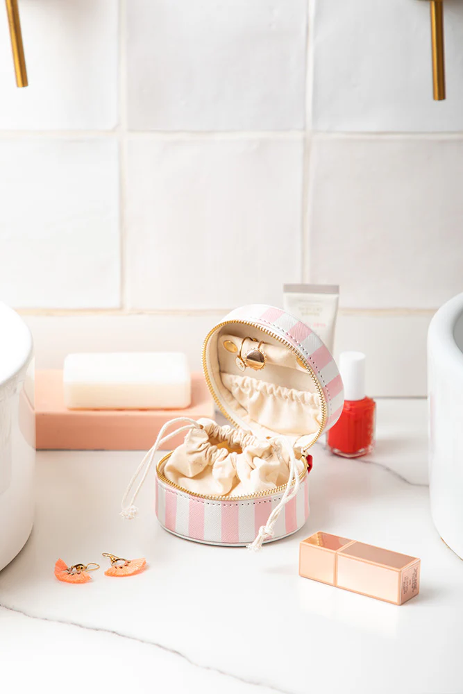 Pink Stripes Jewellery Box - 3