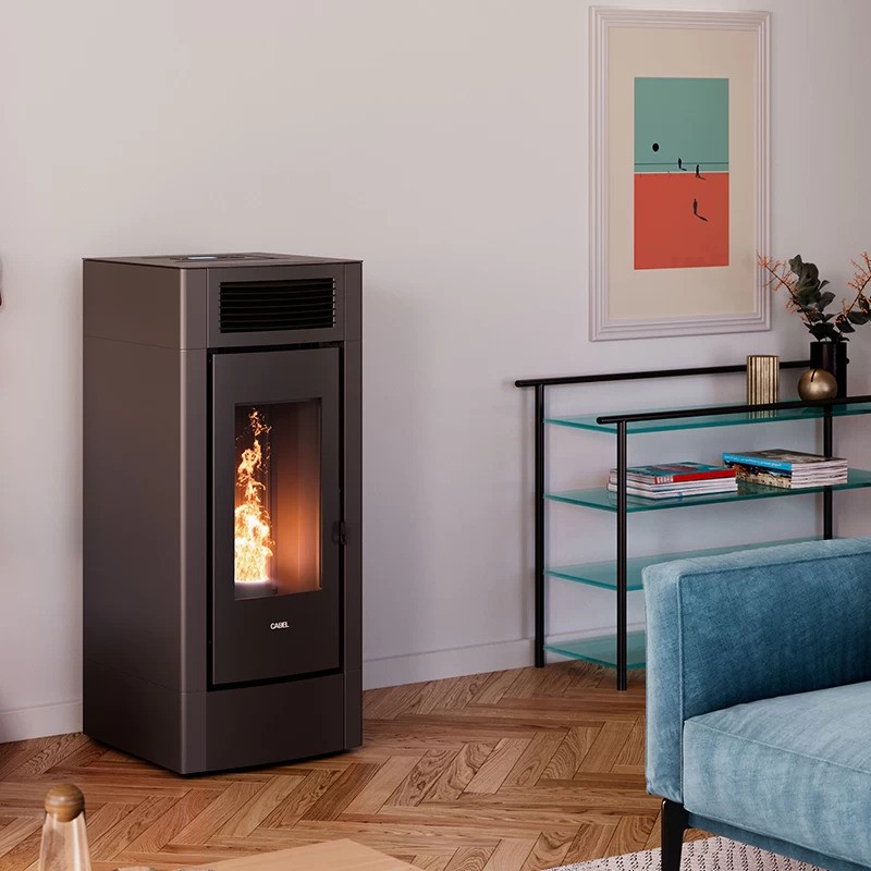 Pelletskamin CADEL Cristal 9 kW Airtech - 2