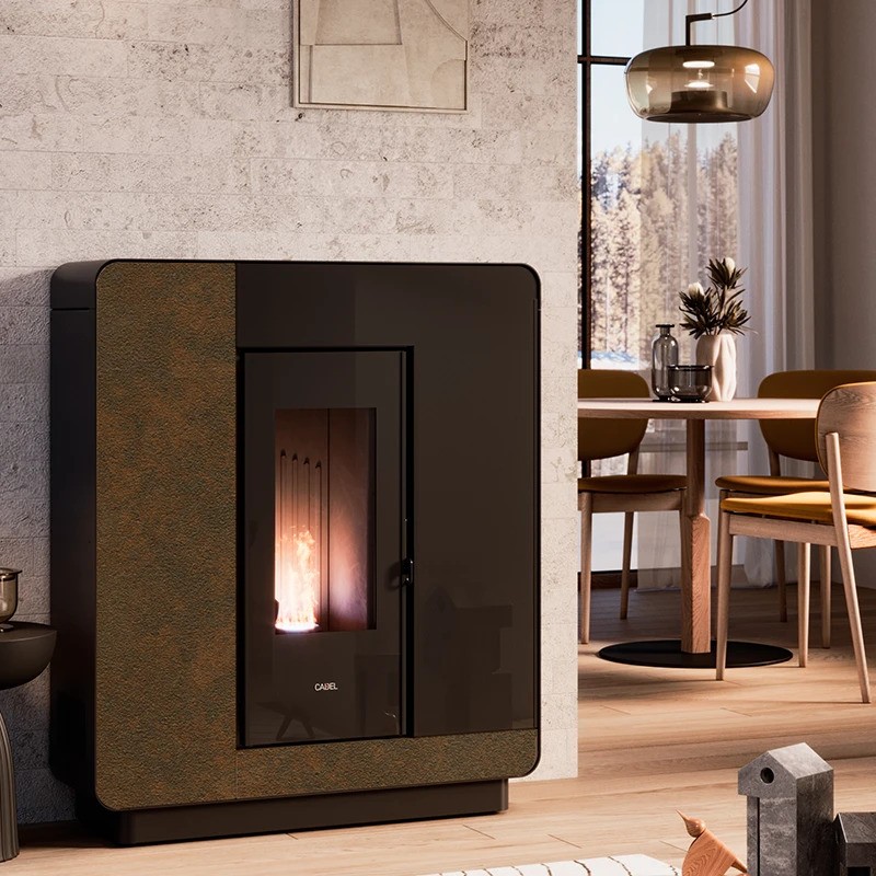Pelletskamin CADEL Elle Plus 9 kW - 6