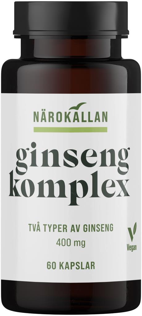 Närokällan Ginseng Komplex 60 kapslar